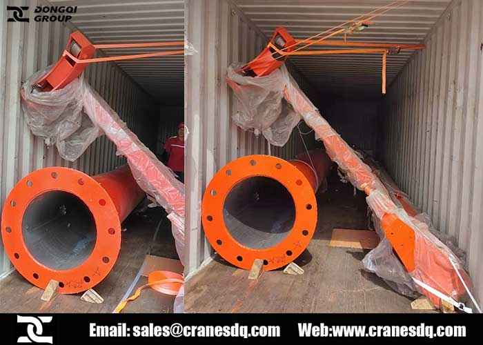 5 ton pillar jib crane deliver to Indonesia