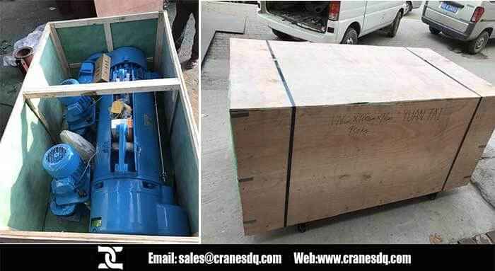 5 ton wire rope  hoist for Hongkong