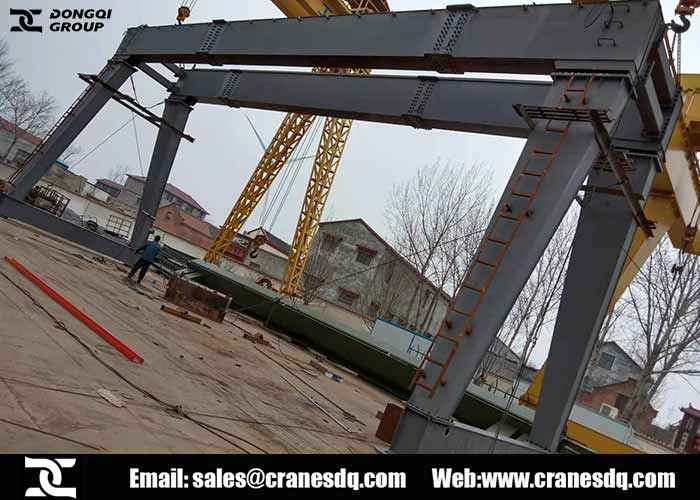 30 ton rubber gantry crane production for singapore