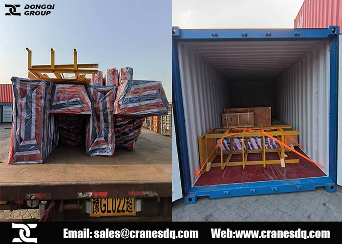 Pakistan 15 ton overhead crane package and delivery