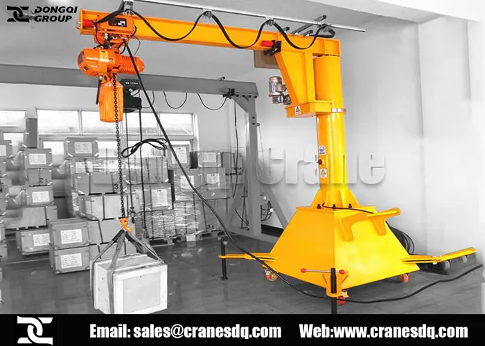 portable jib cranes for sale to france workshops