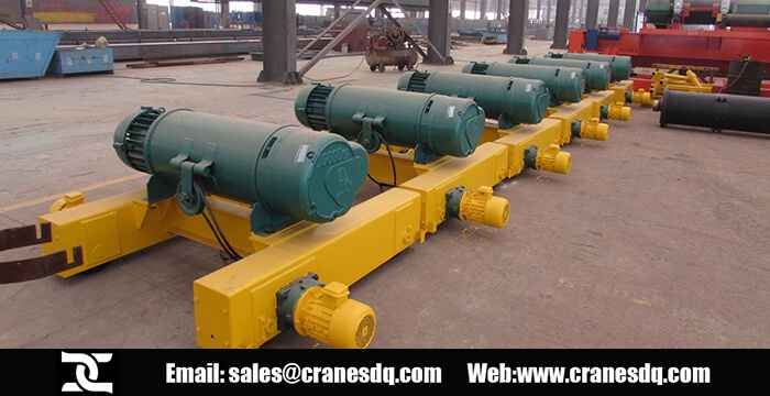 Cable hoist trolley and wire rope hosit trollley