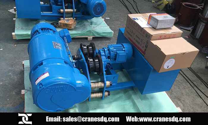 Electric hoist Egypt: 10 ton wire rope hoist for sale Egypt, Middle East