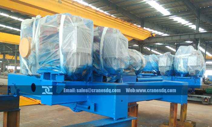 Gantry crane inspection on electric trolley