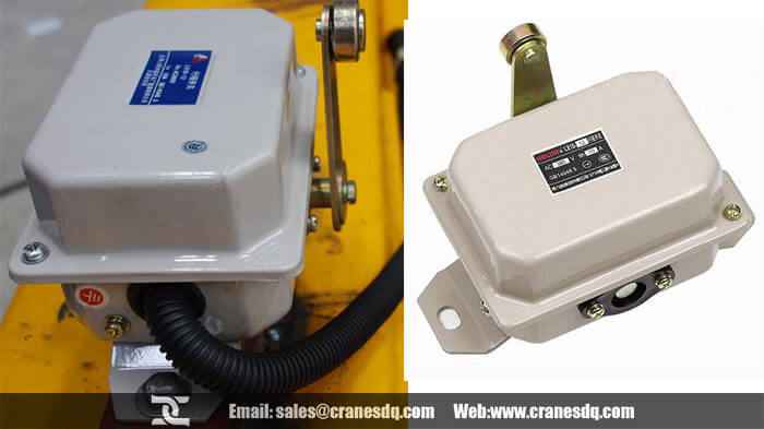 Overhead crane limit switch and gantry crane limit switch