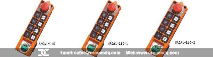Push button crane romote control