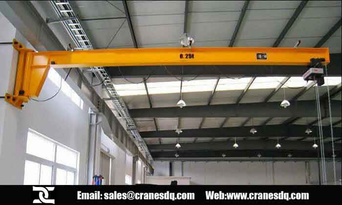 Jib crane with European and FEM standards - Wall mounted jib crane