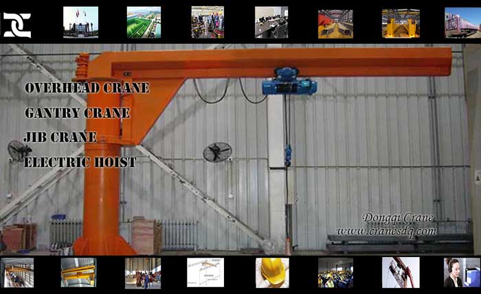 Pillar 30 ton jib crane