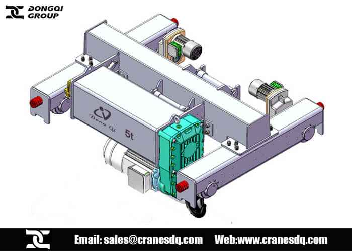 5 ton European wire rope hoist for sale to Uzbekistan