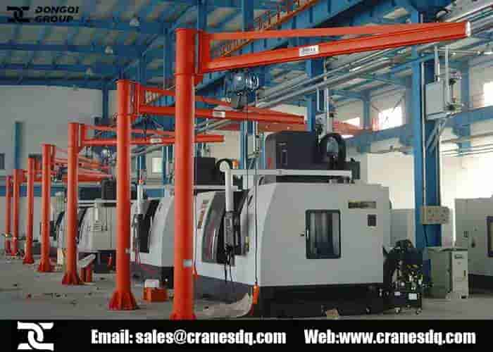 freestanding workstation jib crane - DQCRANES