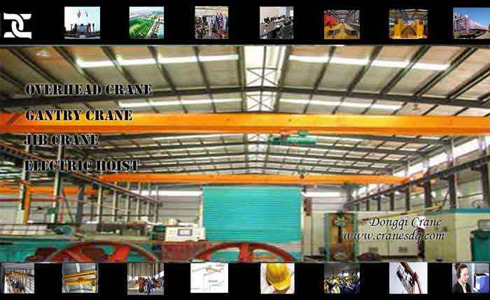 Explosion proof single girder overhead crane