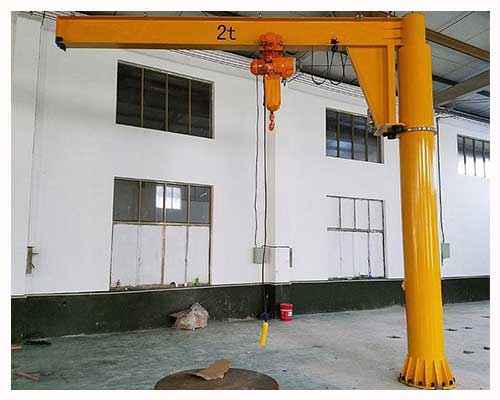 Buy pillar jib warehouse crane - Dongqi floor mounted jib warehouse crane