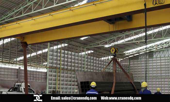 Overhead crane operation instruction 