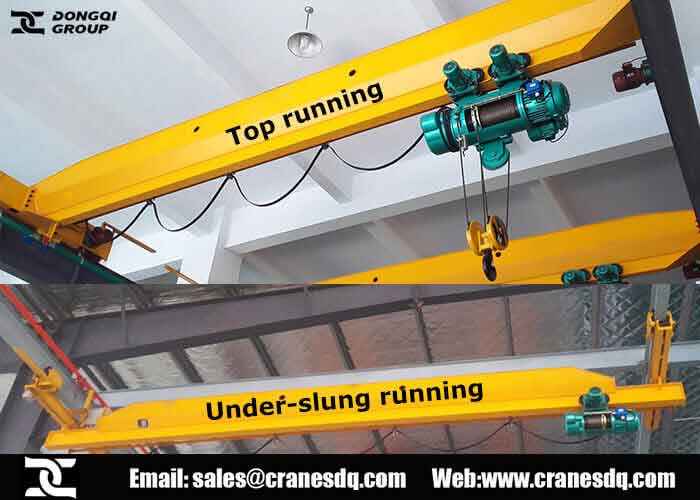 top running and under running overhead cranes for sale