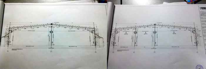 Workshop drawing of the steel pipe manufacturing workshop Bangladesh