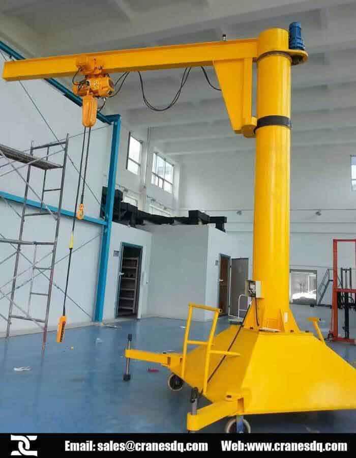 1.5 ton movable jib crane for sale