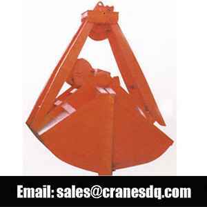 Anti-leaking clamshell bucket - Dongqi crane grab