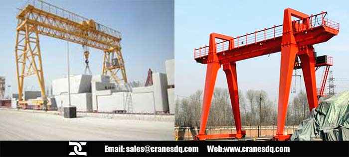 Truss gantry crane and box girder heavy gantry crane